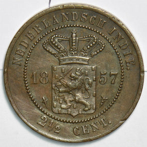 Netherlands East Indies 1857 2 1/2 Cent 298251 combine shipping