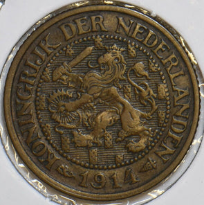 Netherlands 1914 Cent 903764 combine shipping