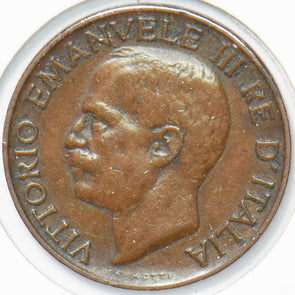 Italy 1925 5 Centesimi Vittorio Emanvele III 292964 combine shipping