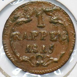Swiss Cantons 1815 Rappen SCHWYX CANTON 490313 combine shipping