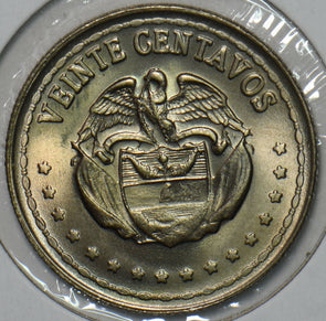 Colombia 1964 20 Centavos Eagle animal 196105 combine shipping