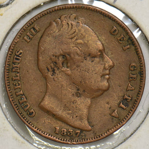 Great Britain 1837 Farthing 153194 combine shipping