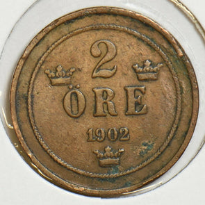 Sweden 1902 2 Ore 240627 combine shipping
