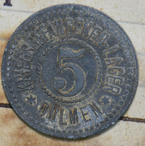 Germany 5 Pfennig Dulmen 293092 combine shipping