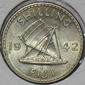 Fiji 1942 S Shilling 194659 combine shipping
