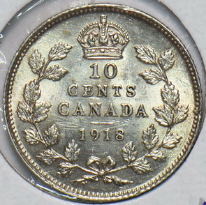 Canada 1918 10 Cents BU 490282 combine shipping