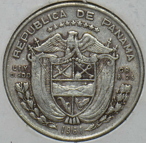Panama 1961 1/4 Balboa 195123 combine shipping