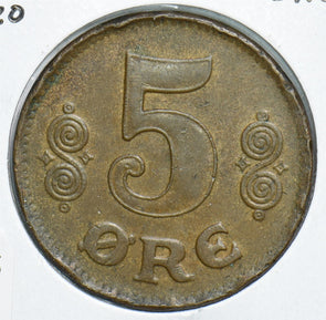 Denmark 1920 G3 5 Ore 198237 combine shipping