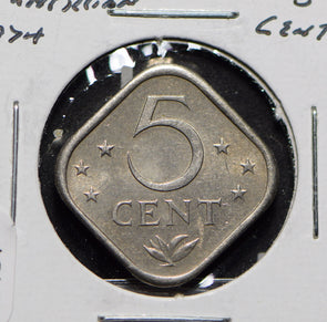 Netherlands Antilles 1974 5 Cents  900181 combine shipping