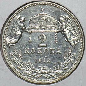 Hungary 1913 Korona 296110 combine shipping