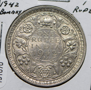 India British 1942 Rupee  191070 combine shipping