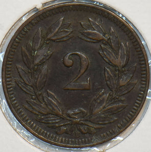 Switzerland 1913 2 Rappen 297540 combine shipping