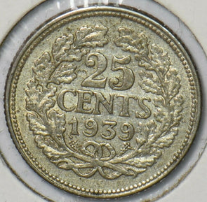Netherlands 1939 25 Cents 151011 combine shipping