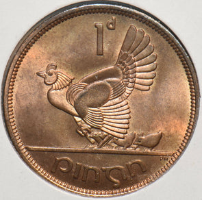 Ireland 1964 Penny Hen with Chicks animal 195019 combine shipping