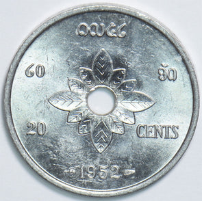 Laos 1952 20 Cents Elephant animal 198395 combine shipping