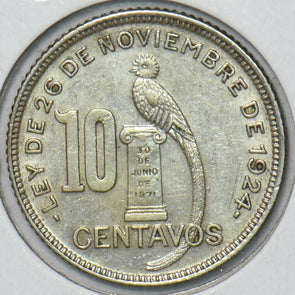 Guatemala 1933 10 Centavos Bird animal 295569 combine shipping