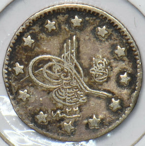 Turkey 1908 AH 1293 2 Kurush 195404 combine shipping