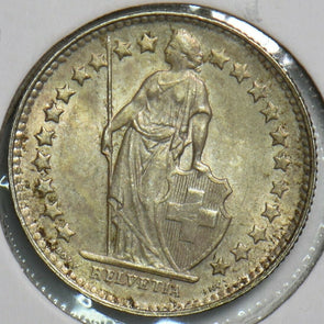 Switzerland 1951 1/2 Franc 298043 combine shipping