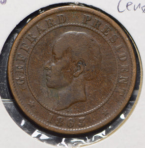 Haiti 1865 20 Centimes  191125 combine shipping