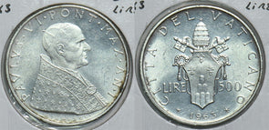 Vatican 1963 500 Lire 241073 combine shipping