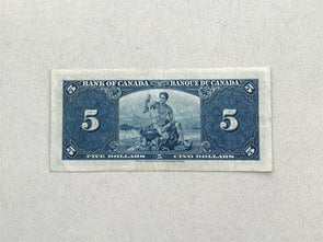 Canada 1937 5 Dollars Ch AU $5 notes. Gordon/Towers RC0353 combine shipping
