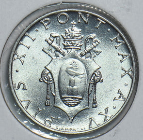 Vatican 1953 2 Lire 241074 combine shipping