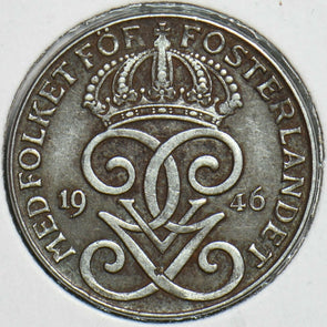 Sweden 1946 2 Ore 152857 combine shipping