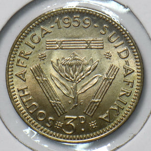 South Africa 1959 3 Pence 193156 combine shipping