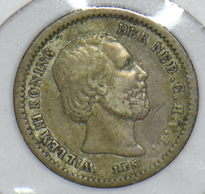 Netherlands 1850 5 Cents 190875 combine shipping