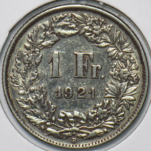 Switzerland 1921 Franc 193841 combine shipping