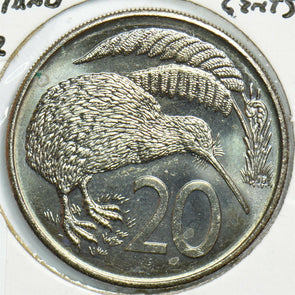 New Zealand 1982 20 Cents Kiwi birdanimal 904459 combine shipping