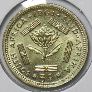 South Africa 1961 5 Cents 193158 combine shipping