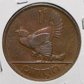 Ireland 1928 Penny Hen with chicks animal  150163 combine shipping