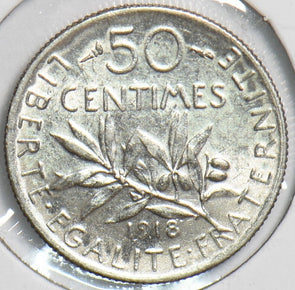 France 1918 50 Centimes 240545 combine shipping