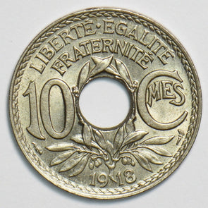 France 1918 10 Centimes 0 240852 combine shipping