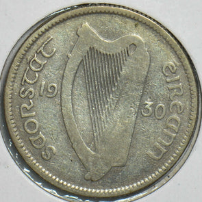 Ireland 1930 Shilling Bull animal 152912 combine shipping