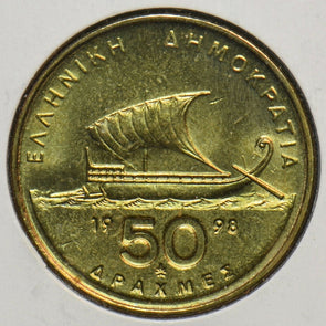 Greece 1998 50 Drachmai 903540 combine shipping