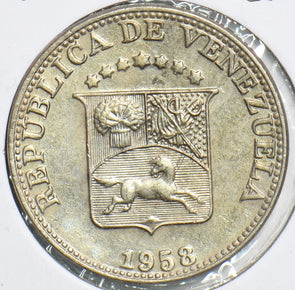 Venezuela 1958 12 1/2 Centimos Horse 240500 combine shipping