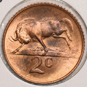 South Africa 1965 2 Cents Wildebeest 199263 combine shipping
