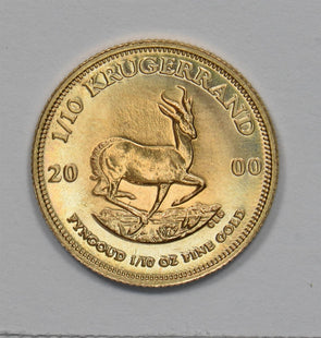 2000 Gold South Africa Krugerrant 1/10oz GL0302