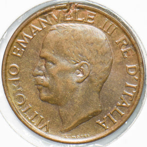 Italy 1928 10 Centesimi Honey Bee animal Vittorio Emanvele III 292939 combine sh