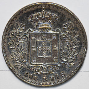 Portugal 1891 500 Reis 297176 combine shipping