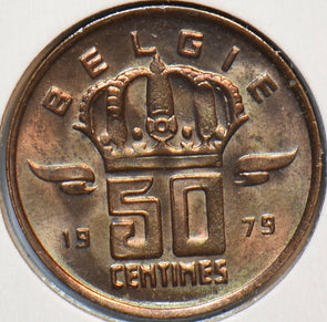 Belgium 1979 50 Centimes 193676 combine shipping