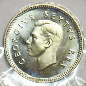 South Africa 1952 3 Pence prooflike 197453 combine shipping