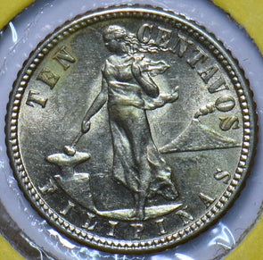 Philippines 1944 D 10 Centavos Eagle animal 294943 combine shipping