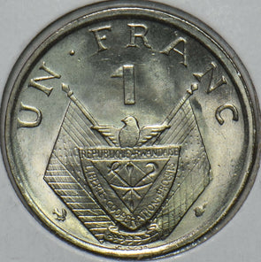 Rwanda 1965 Franc 297397 combine shipping