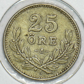 Sweden 1928 25 Ore 903955 combine shipping