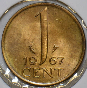 Netherlands 1967 Cent 152503 combine shipping