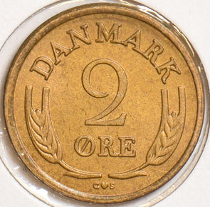 Denmark 1966 2 Ore 240557 combine shipping