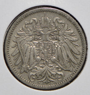 Austria 1895 20 Heller  150228 combine shipping